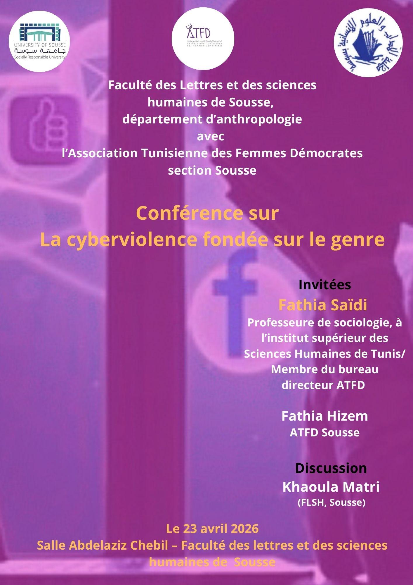 Conférence sur la cyberviolence fondée sur le genre