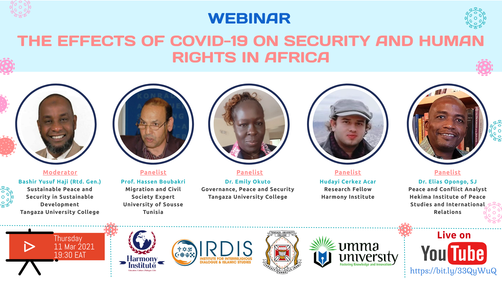 THE EFFECTS OF COVID-19 ON SECURITY AND HUMAN RIGHTS IN AFRICA
